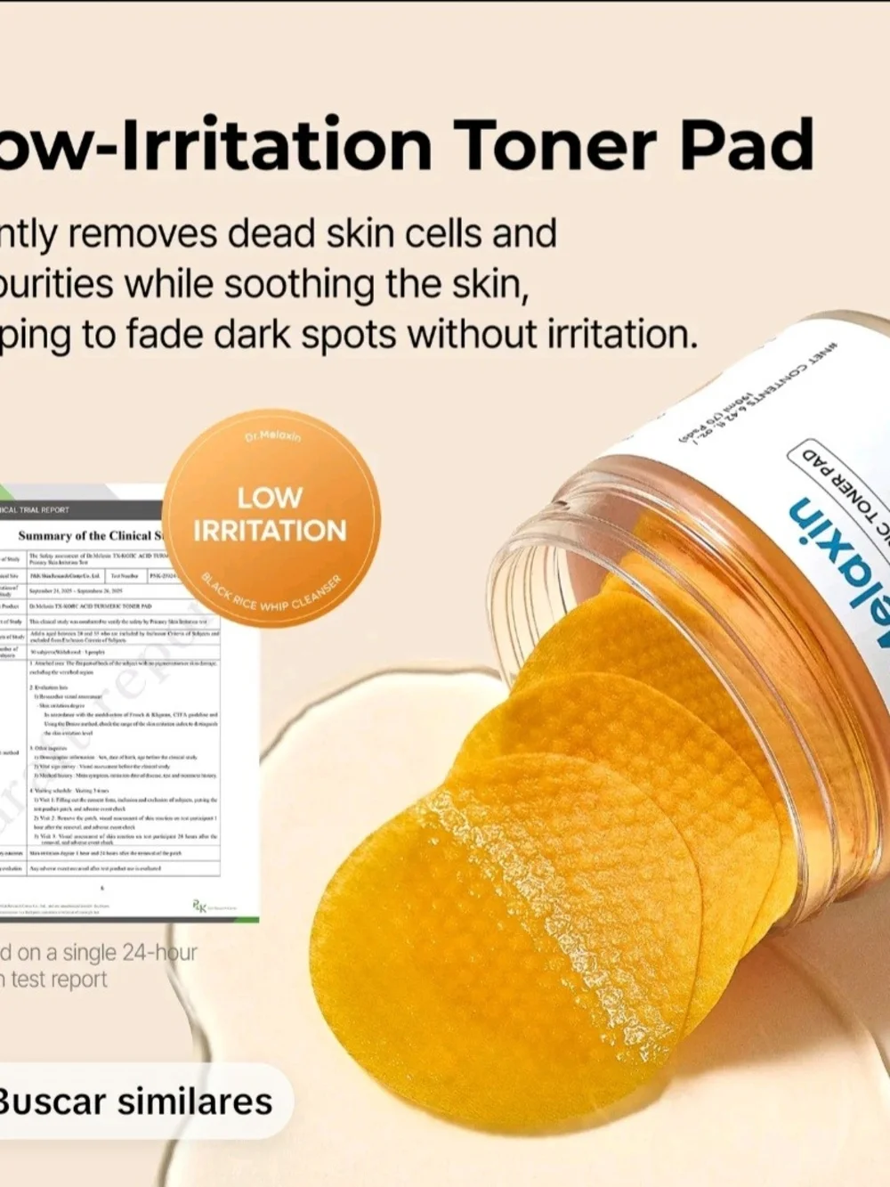 Dr.Melaxin yellow kojic visible